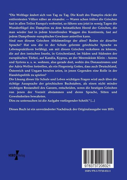 Produktbild: Studien &uuml;ber die Alt- und Neugriechen