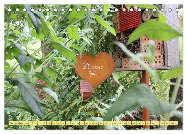 Produktbild: Gartenzauber (Tischkalender 2026 DIN A5 quer), CALVENDO Monatskalender