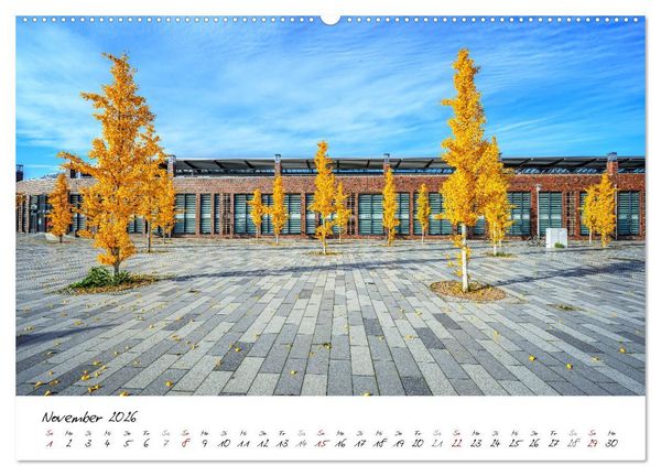 Produktbild: Unser buntes Bergedorf (Wandkalender 2026 DIN A2 quer), CALVENDO Monatskalender