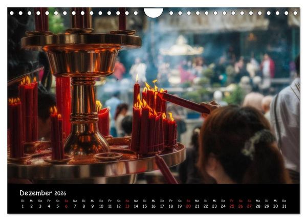 Produktbild: Taipeh, Metropole zwischen Tradition und Moderne. (Wandkalender 2026 DIN A4 quer), CALVENDO Monatskalender