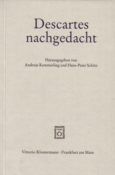 Produktbild: Descartes nachgedacht