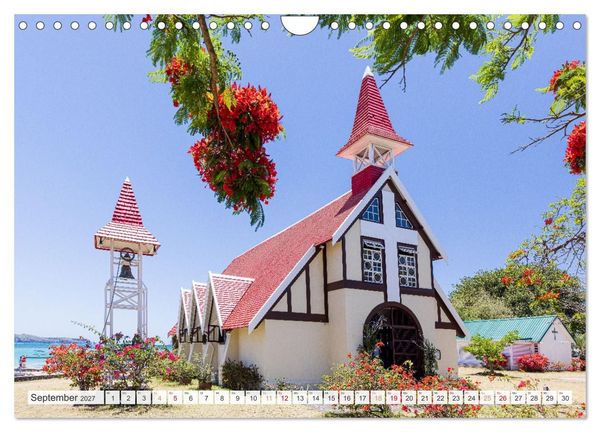 Produktbild: Trauminseln der Welt - Mauritius (Wandkalender 2027 DIN A4 quer), CALVENDO Monatskalender