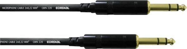 Produktbild: Cordial CFM3VV Klinke Instrumenten Kabel [1x Klinkenstecker 6.35 mm - 1x Klinkenstecker 6.35 mm] 3.00 m Schwarz