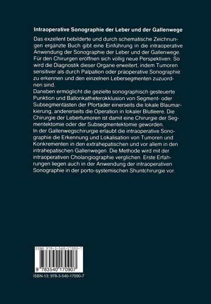 Produktbild: Intraoperative Sonographie der Leber und der Gallenwege