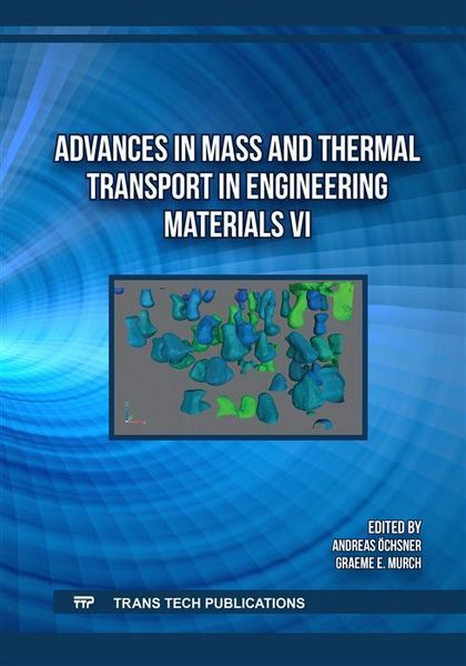 Produktbild: Advances in Mass and Thermal Transport in Engineering Materials VI