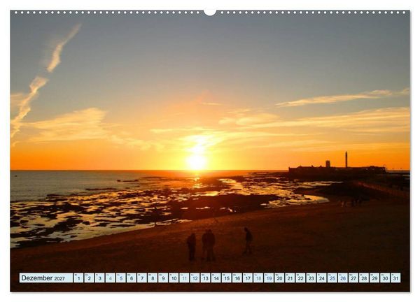Produktbild: C&aacute;diz - Europas &auml;lteste Stadt (hochwertiger Premium Wandkalender 2027 DIN A2 quer), Kunstdruck in Hochglanz