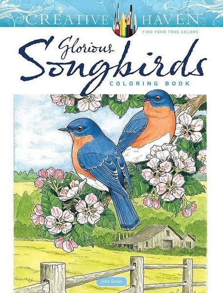 Produktbild: Creative Haven Glorious Songbirds Coloring Book