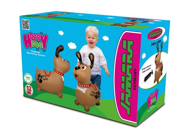 Produktbild: H&uuml;pftier Dog Molly mit Pumpe