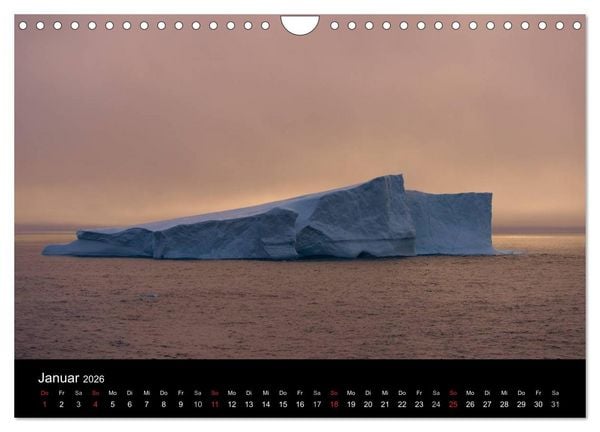 Produktbild: Gr&ouml;nland by Andr&eacute; Poling (Wandkalender 2026 DIN A4 quer), CALVENDO Monatskalender