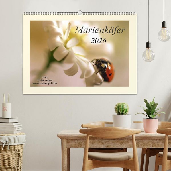 Produktbild: Marienk&auml;fer / 2026 (Wandkalender 2026 DIN A2 quer), CALVENDO Monatskalender