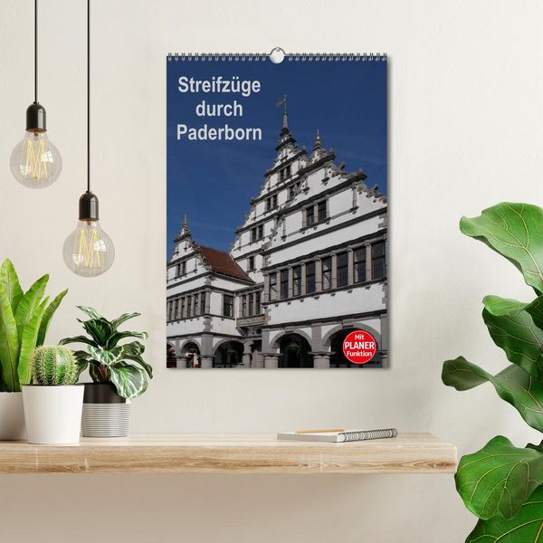 Produktbild: Streifz&uuml;ge durch Paderborn (Wandkalender 2026 DIN A3 hoch), CALVENDO Monatskalender