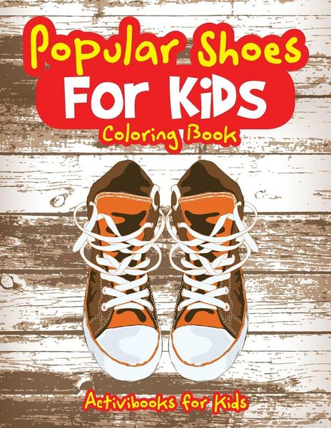 Produktbild: Popular Shoes For Kids Coloring Book