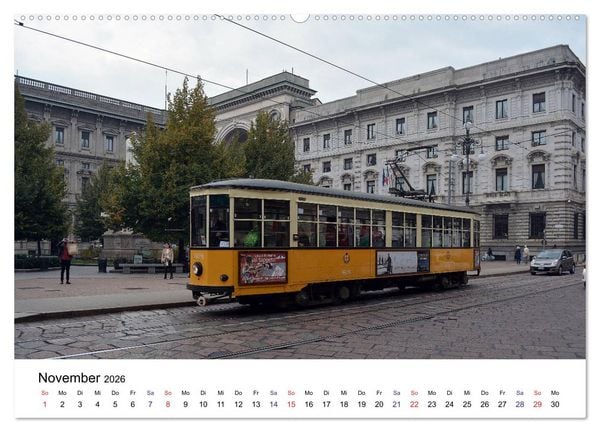 Produktbild: Stra&szlig;enbahnen in Europa (Wandkalender 2026 DIN A2 quer), CALVENDO Monatskalender