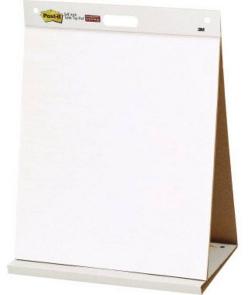 Produktbild: Post-it Super Sticky Meeting Chart Flipchartblock Anzahl der Bl&auml;tter: 20 blanko 508 mm x 584 mm Wei&szlig;