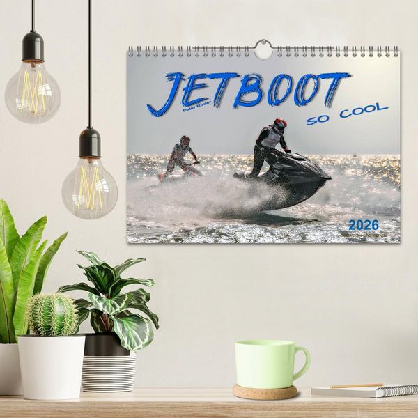 Produktbild: Jetboot - so cool (Wandkalender 2026 DIN A4 quer), CALVENDO Monatskalender