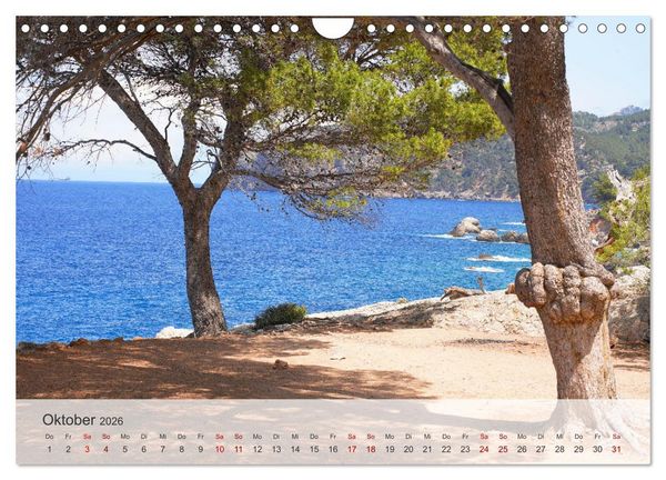 Produktbild: Cala Deia - Mallorcas Traumbucht (Wandkalender 2026 DIN A4 quer), CALVENDO Monatskalender