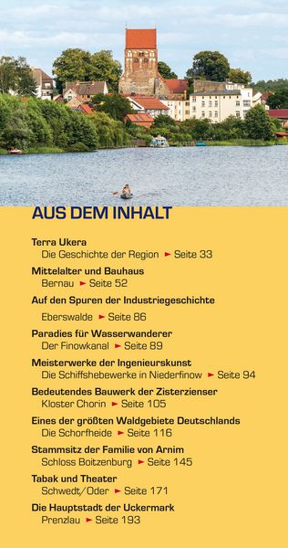 Produktbild: TRESCHER Reisef&uuml;hrer Barnim und Uckermark
