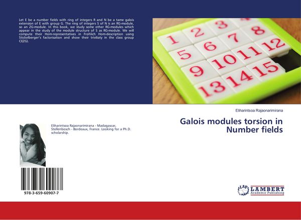 Produktbild: Galois modules torsion in Number fields