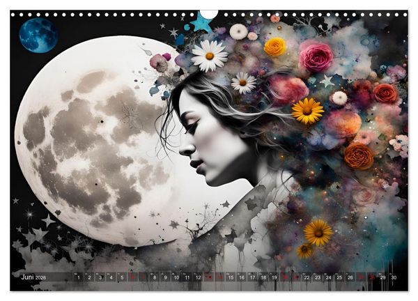 Produktbild: Geheimnisvolle Silhouetten (Wandkalender 2026 DIN A3 quer), CALVENDO Monatskalender