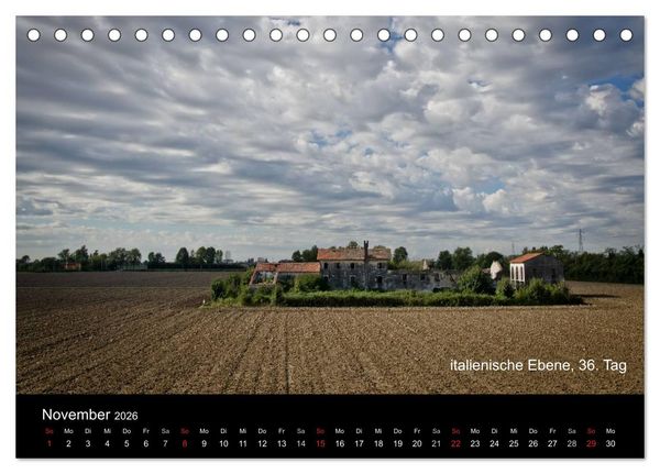 Produktbild: TransAlp - zu Fu&szlig; &uuml;ber die Alpen von M&uuml;nchen nach Venedig (Tischkalender 2026 DIN A5 quer), CALVENDO Monatskalender