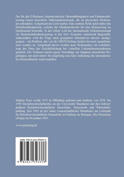 Produktbild: Fortentwicklung des Betriebsst&auml;ttenprinzips
