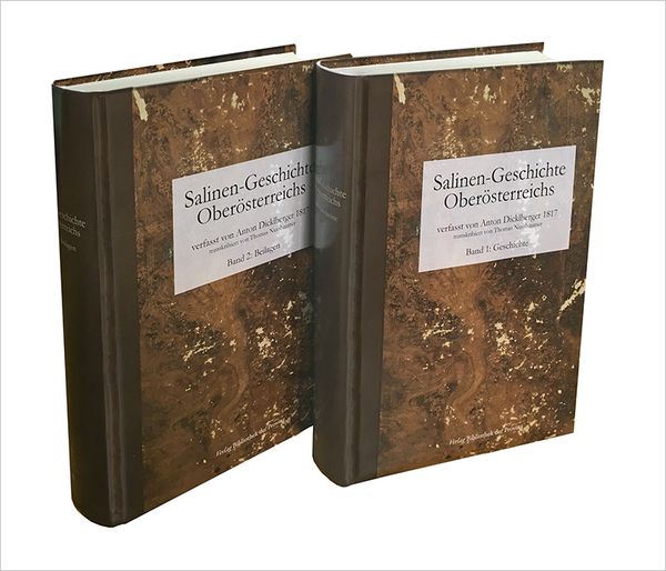 Produktbild: Salinen-Geschichte Ober&ouml;sterreichs und benachbarte alpenl&auml;ndische Salinen &middot; B&auml;nde 1 & 2 im Schuber