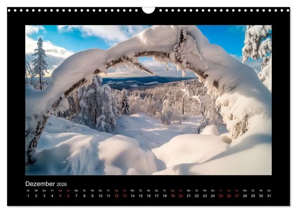 Produktbild: Geheimnisvolle Wildnis Deutschlands (Wandkalender 2026 DIN A3 quer), CALVENDO Monatskalender