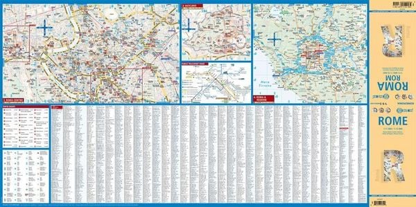 Produktbild: Rome, Rom, Borch Map