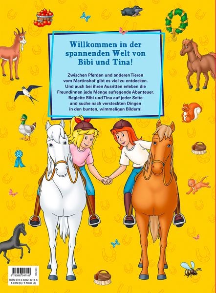 Produktbild: Bibi & Tina: Mein gro&szlig;es Suchbuch