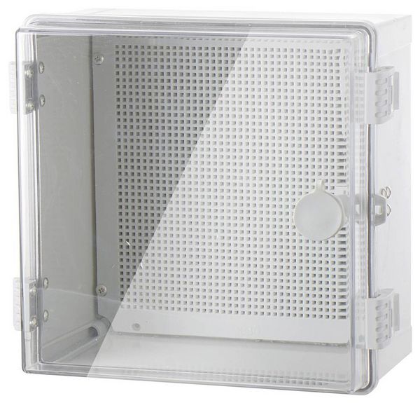 Produktbild: TRU COMPONENTS TC-PSC-30x30x18 Schaltschrank 300 x 300 x 180 ABS, Polycarbonat Hellgrau 1St.