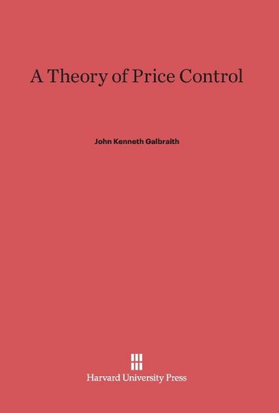 Produktbild: A Theory of Price Control