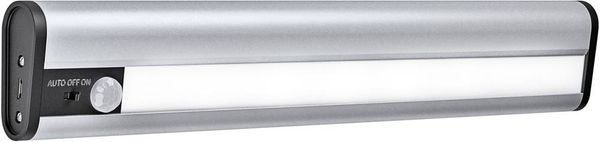 LEDVANCE Linear LED Mobile USB L LED-Unterbauleuchte mit Bewegungsmelder LED LED fest eingebaut 1.5 W Neutralweiß Silber