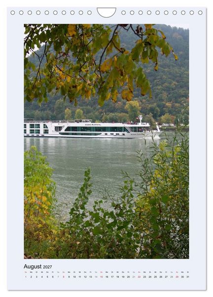 Produktbild: Die Donau von Passau zum Delta (Wandkalender 2027 DIN A4 hoch), CALVENDO Monatskalender
