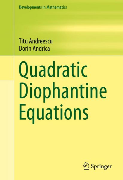 Produktbild: Quadratic Diophantine Equations