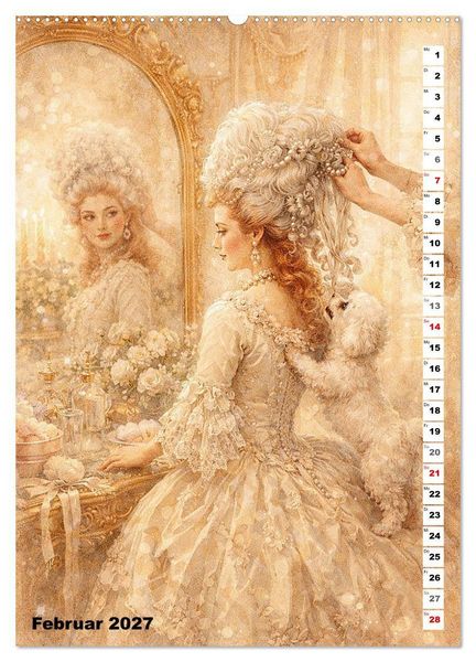 Produktbild: Glanz des Rokoko (hochwertiger Premium Wandkalender 2027 DIN A2 hoch), Kunstdruck in Hochglanz