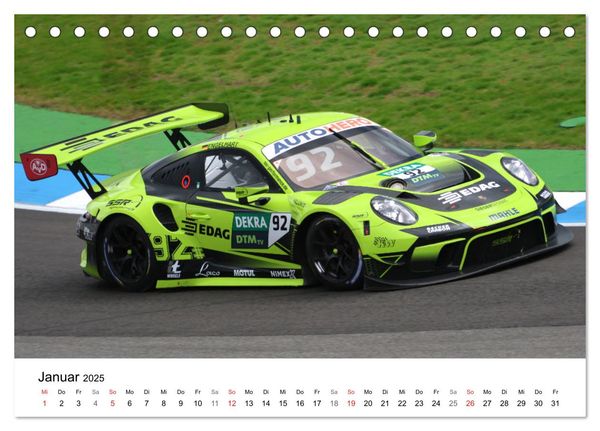 Produktbild: Deutsche Tourenwagen (Tischkalender 2025 DIN A5 quer), CALVENDO Monatskalender