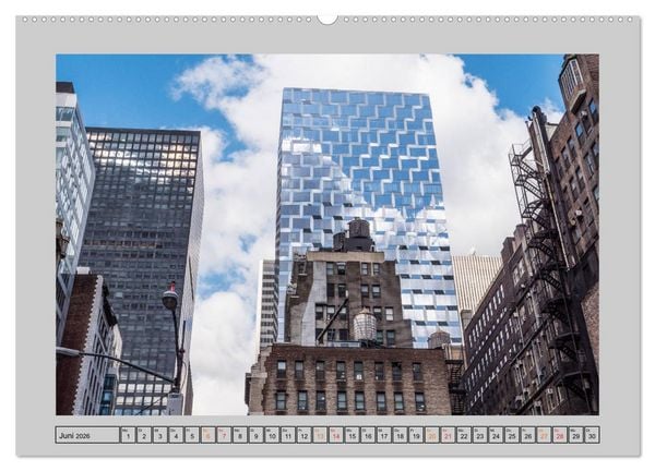 Produktbild: New York &ndash; Von Brooklyn zur Grand Central Station (hochwertiger Premium Wandkalender 2026 DIN A2 quer), Kunstdruck in Hochglanz