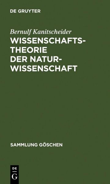 Produktbild: Wissenschaftstheorie der Naturwissenschaft