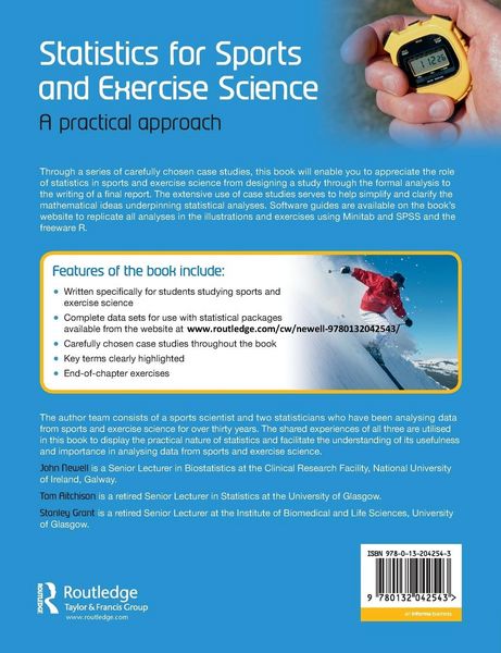 Produktbild: Statistics for Sports and Exercise Science