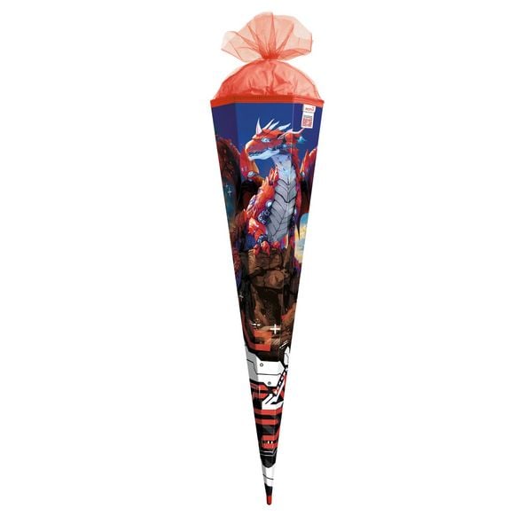 Produktbild: Motivschult&uuml;te 85 cm, Robo Drache, Silbert&uuml;ll