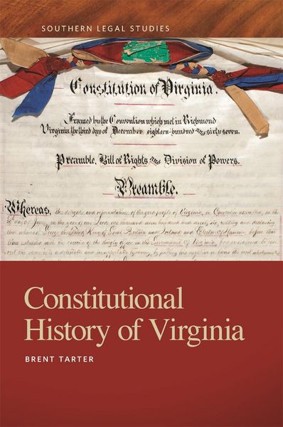 Produktbild: Constitutional History of Virginia
