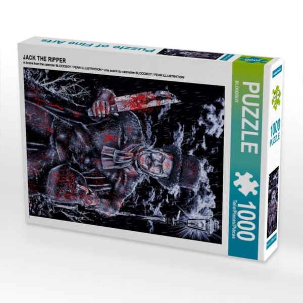 Produktbild: CALVENDO Puzzle JACK THE RIPPER | 1000 Teile Lege-Gr&ouml;&szlig;e 64x48cm Foto-Puzzle f&uuml;r gl&uuml;ckliche Stunden