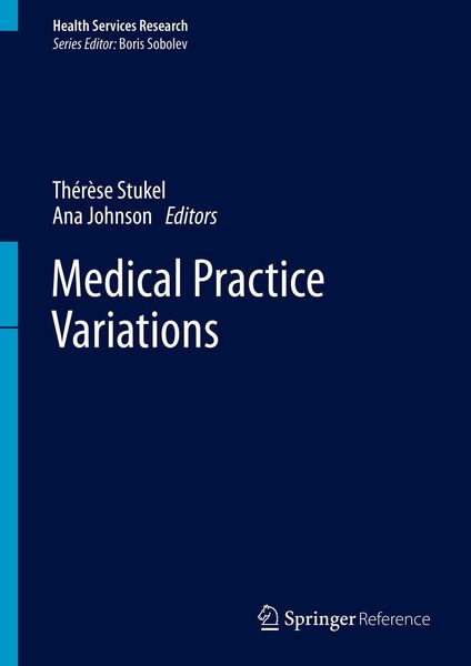 Produktbild: Medical Practice Variations