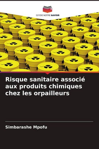 Produktbild: Risque sanitaire associ&eacute; aux produits chimiques chez les orpailleurs