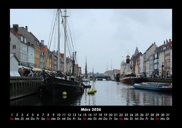 Produktbild: Boote und Segelschiffe 2026 Fotokalender DIN A3