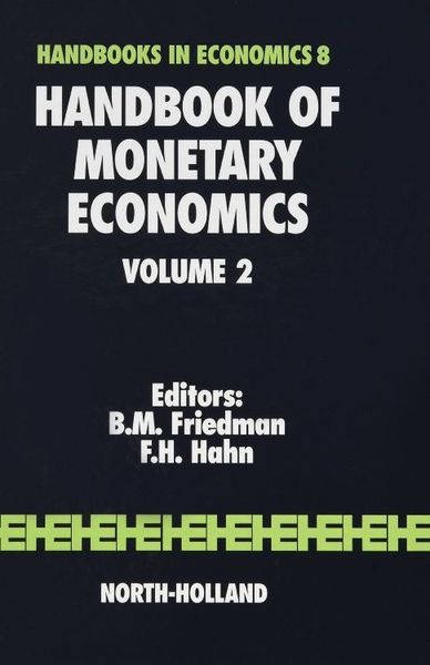 Produktbild: Handbook of Monetary Economics