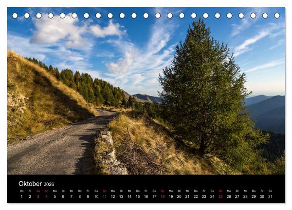 Produktbild: Entschleunigt ... reisen durch traumhafte Landschaften "Les Grandes Alpes" (Tischkalender 2026 DIN A5 quer), CALVENDO Monatskalender