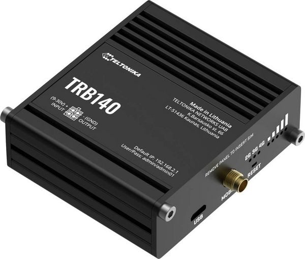 Produktbild: Teltonika TRB140 LTE Gateway LAN (10/100MBit/s)