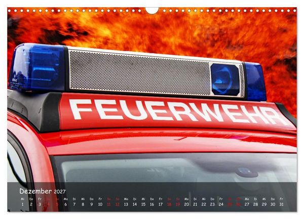 Produktbild: Der Rettungsdienst (Wandkalender 2027 DIN A3 quer), CALVENDO Monatskalender