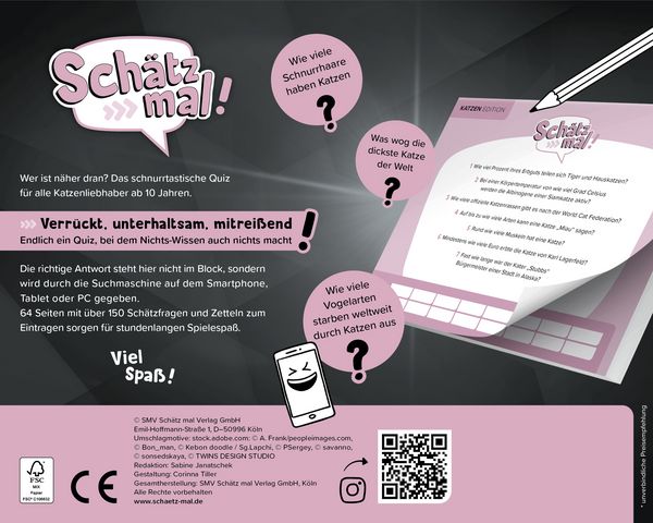 Produktbild: Sch&auml;tz mal! Katzen Edition
